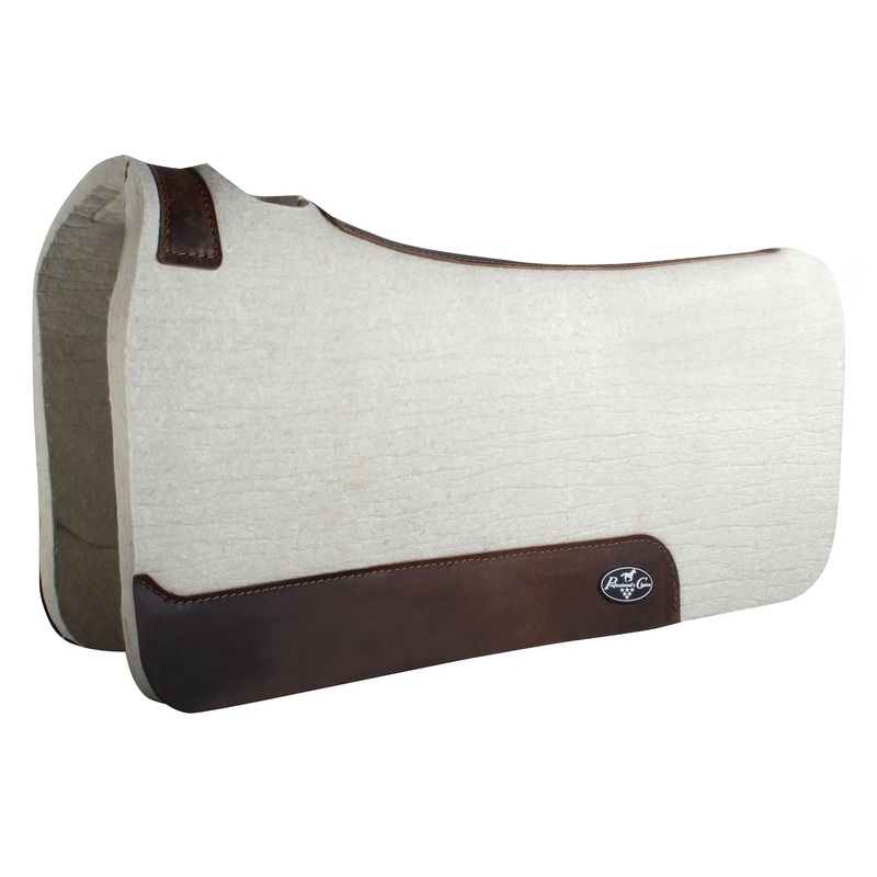 3/4 Deluxe Steam Pressed 100% Wool Saddle Pad