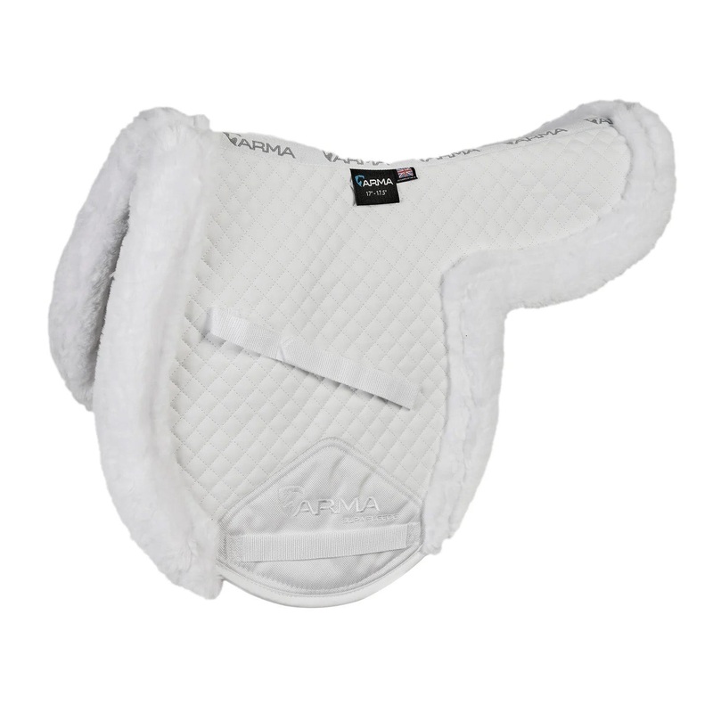 Arma SupaFleece Rimmed Shaped Saddle Pad