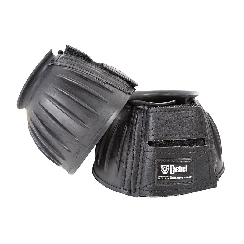 Cashel Rubber Bell Boots for Horses, Pair