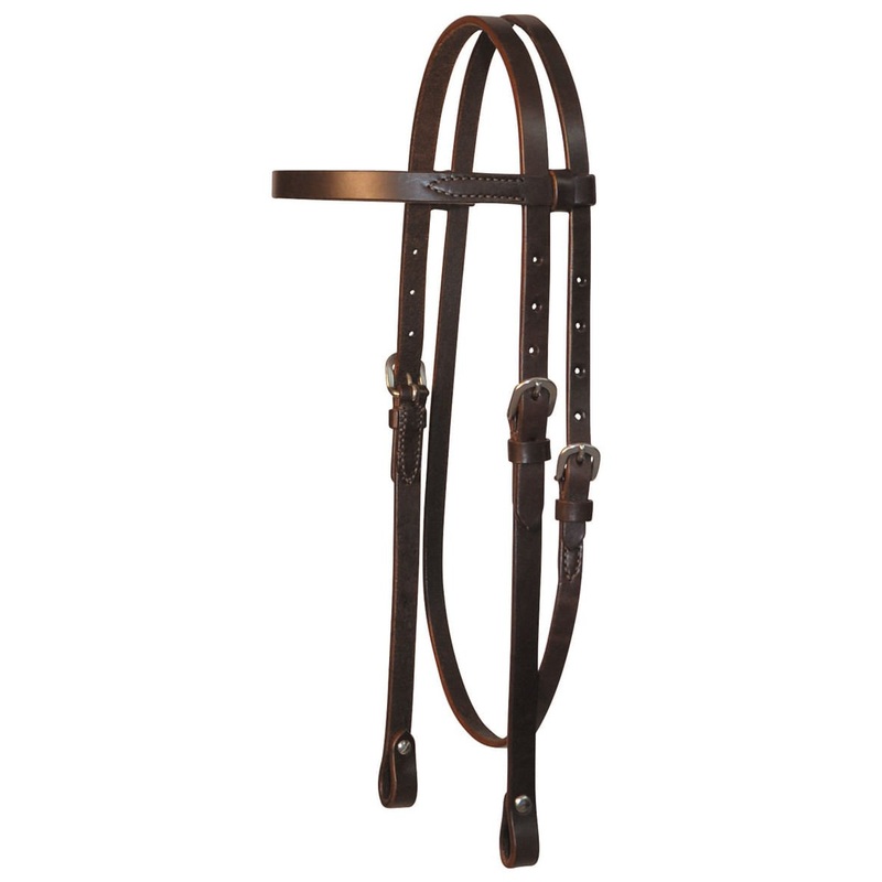 Circle Y Single Ply Browband Headstall