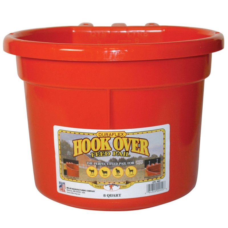 Little Giant Hook Over Feed Pail, 2 Gallon