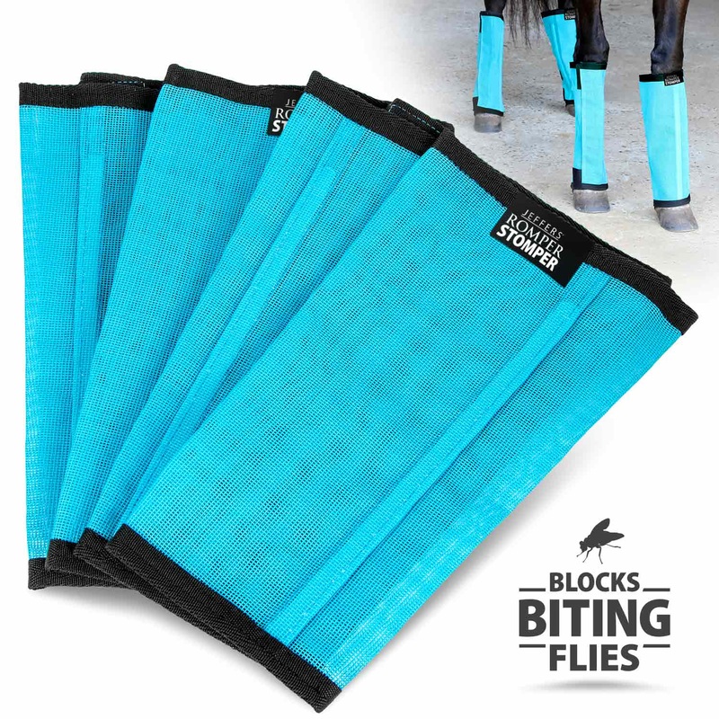 Romper Stomper Stomp-Free Fly Boots for Horses, 4 pack