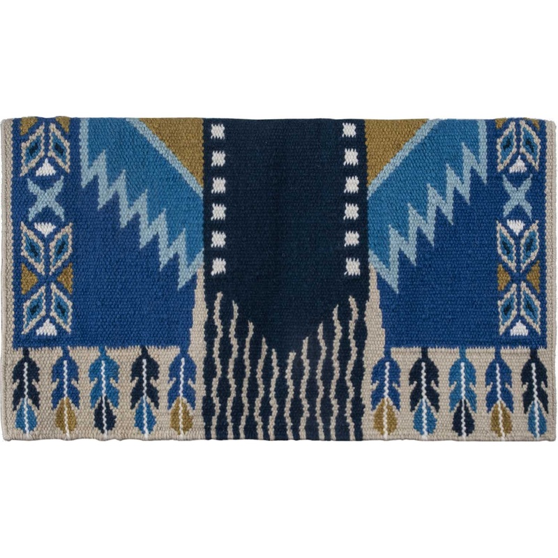 Good Medicine Reining Glory 100% New Zealand Wool Saddle Blanket