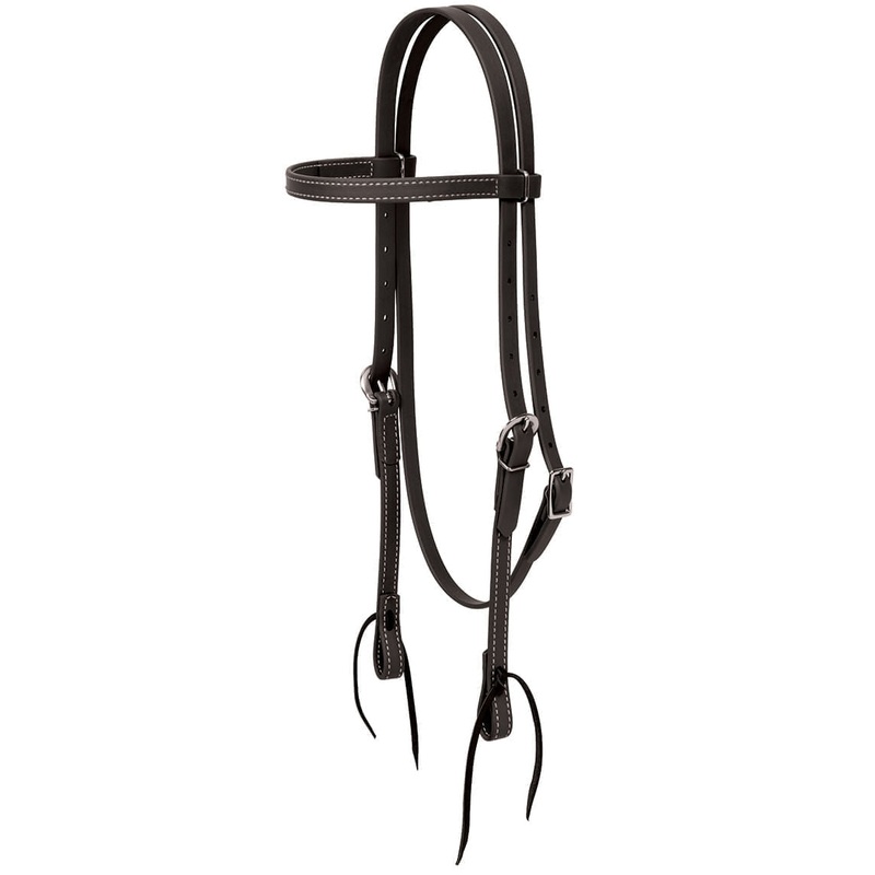 Weaver Brahma Webb Trail Gear Browband Headstall, Regular