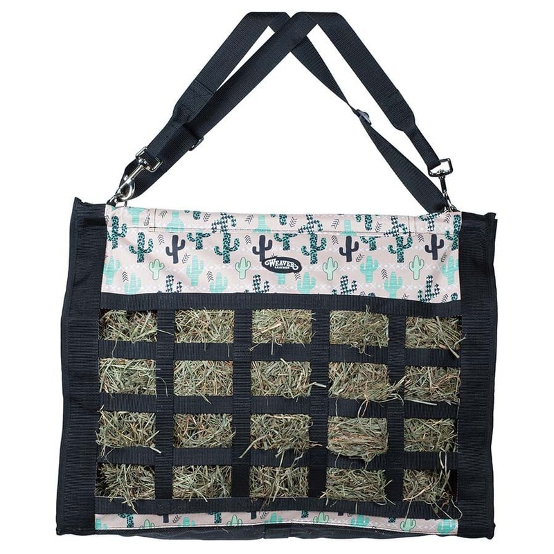 Weaver Slow Feed Hay Bag|Cactus|Floral|Plaid Aztec|Mayan Coral
