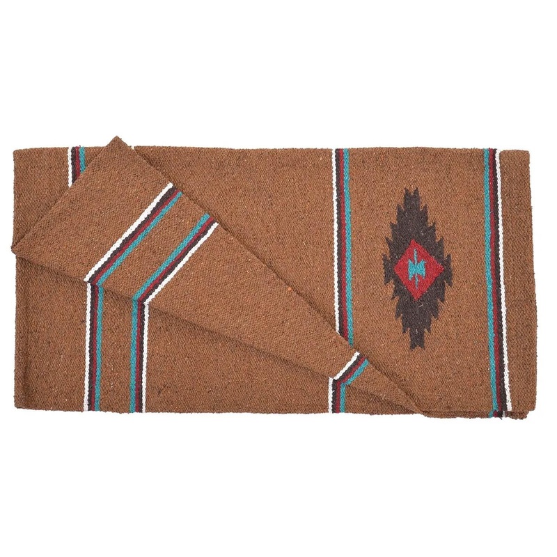 Diamond R Single Weave Saddle Blanket