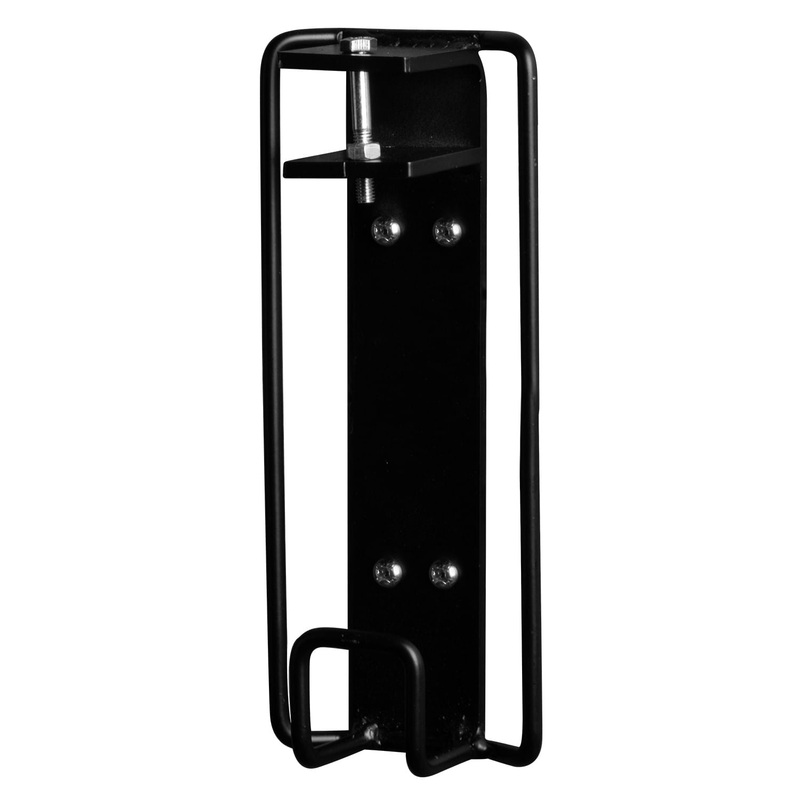 Flat-Back Bucket Holder, Black