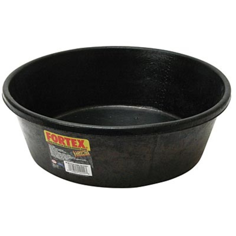 Fortex Rubber Feed Pans|3 gallons|2 gallons
