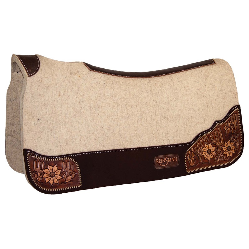 Reinsman APEX Desert Rawhide Roper Wool Saddle Pad, 30 x 30