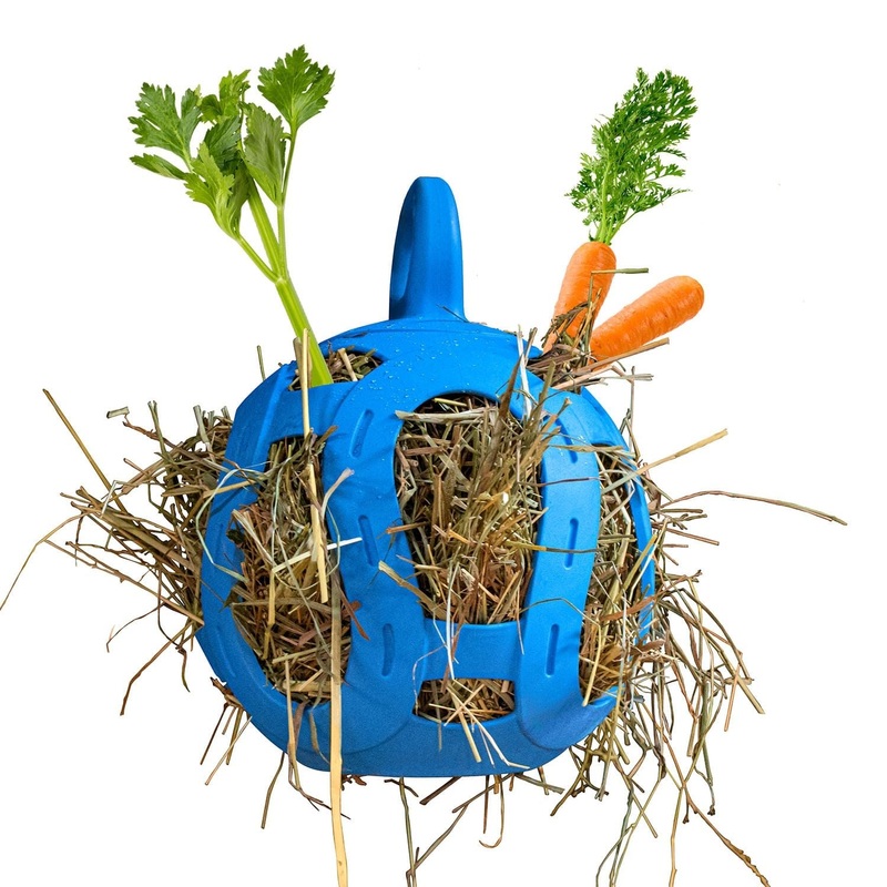 Jolly Hay Ball, 8  Interactive Horse & Livestock Toy for Hay Feeding and Enrichment