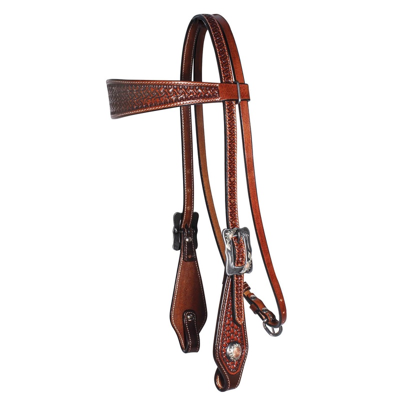 Professional’s Choice Chestnut Windmill Browband Headstall