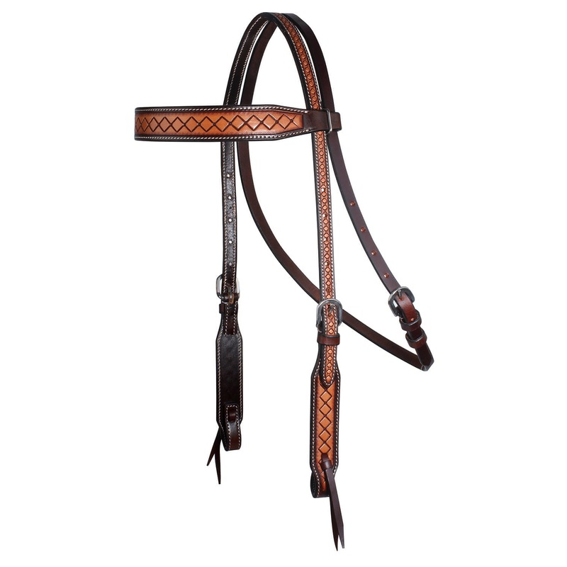Professional’s Choice Crosshatch Browband Headstall