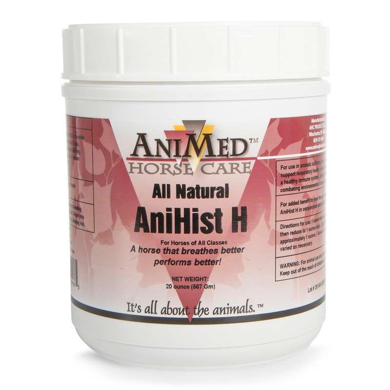 AniHist H Respiratory Supplement for Horses, 20 oz