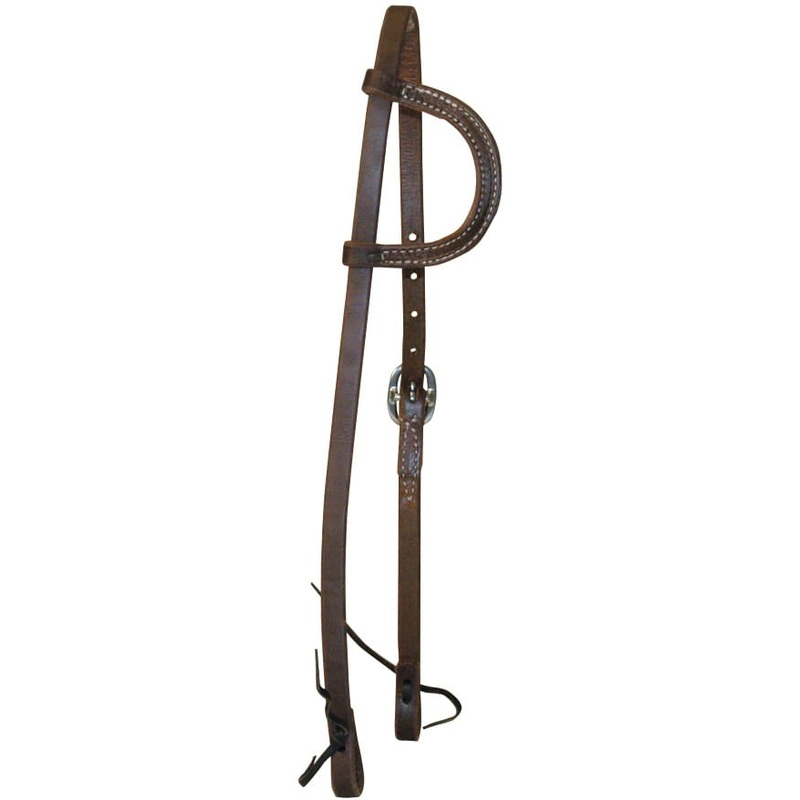 Heavy Oiled One Ear Headstall