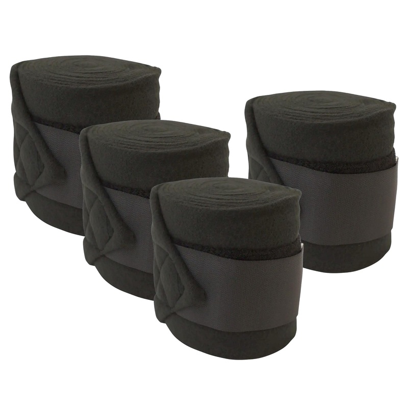 Horse Sense Fleece Polo Wraps – Reusable Set of 4
