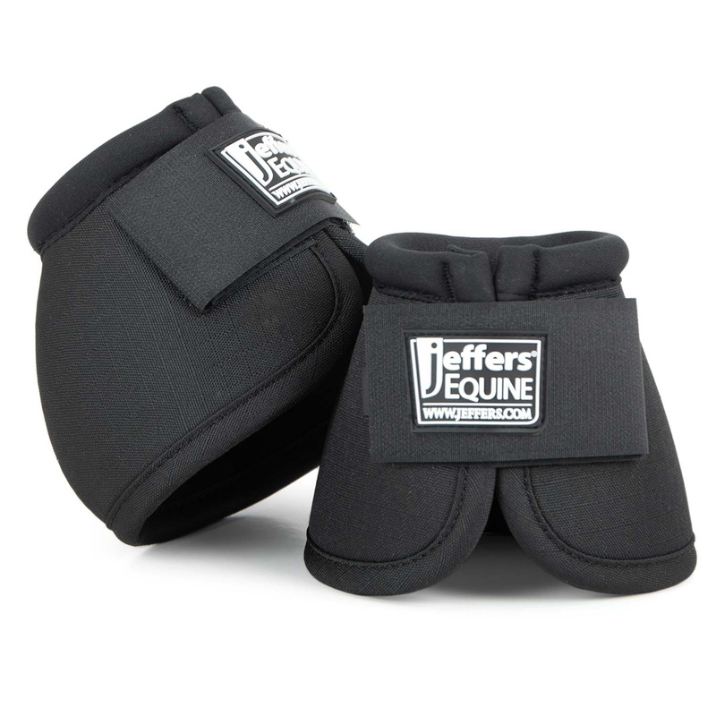 No-Turn Bell Boots for Horses, Solid Colors, 2 ct