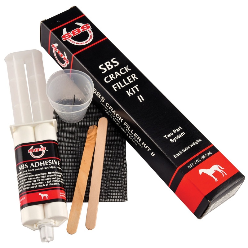 SBS Crack Filler Kit II for Horse Hoof Repair