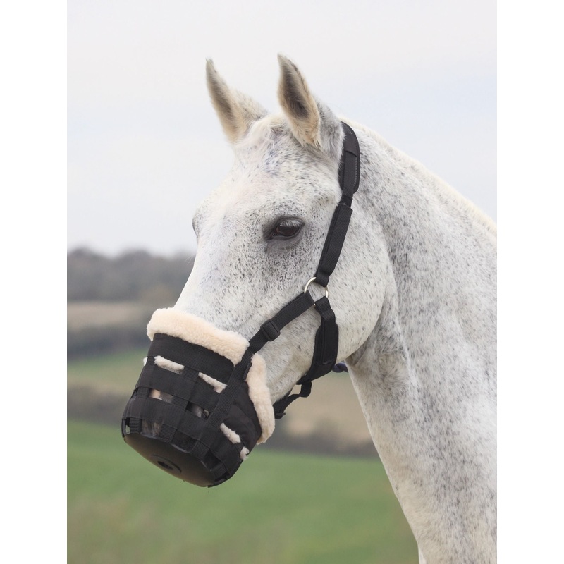 Shires Deluxe Grazing Muzzle|Pony|Cob|Full|Oversized