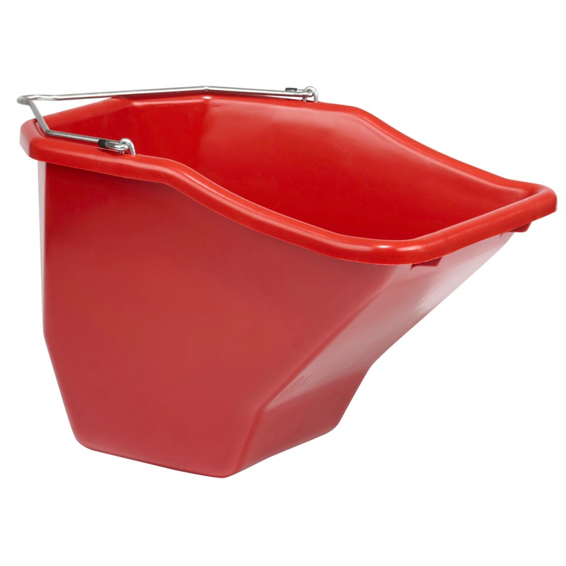 The Better Bucket  2.5 & 5 Gallon Horse and Cattle Feeder, Ergonomic Feed