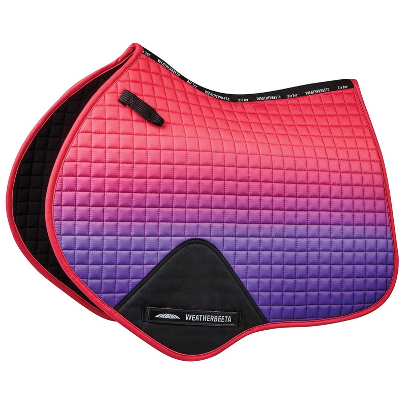 WeatherBeeta Prime Ombre Jump Shaped Saddle Pad
