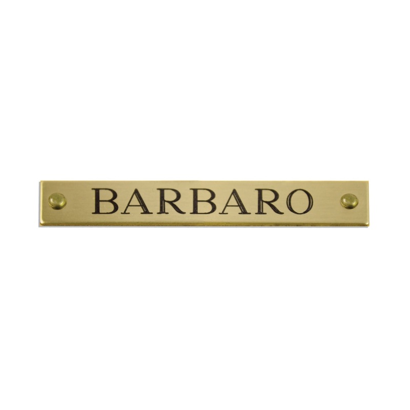 Beveled Brass Halter Plates|3″ x 1/2″ Beveled Brass Halter Plate|4-1/4″ x 3/4″ Beveled Brass Halter Plate