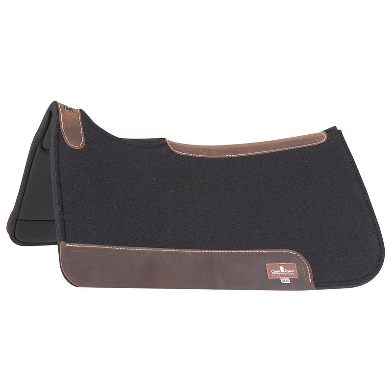 ContourPedic Saddle Pad|Black|30″ x 30″|31″ x 32″