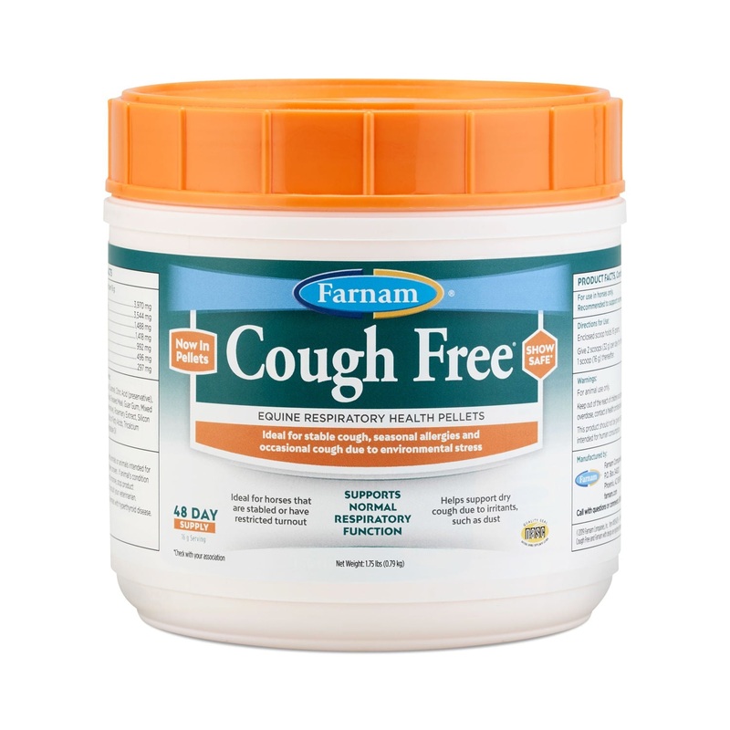 Cough Free Equine Pellets|1.75 lb Cough Free Pellets|2.5 lb Cough Free Pellets
