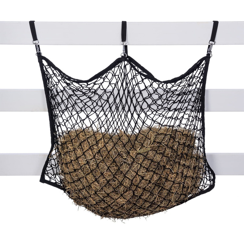 Fence Slow-Feeder Hay Net for Horses, 2×2