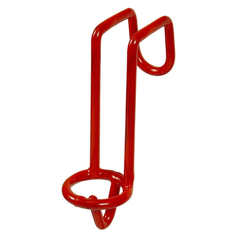 Metal Bucket Hanger, 6|Red|Blue|Black