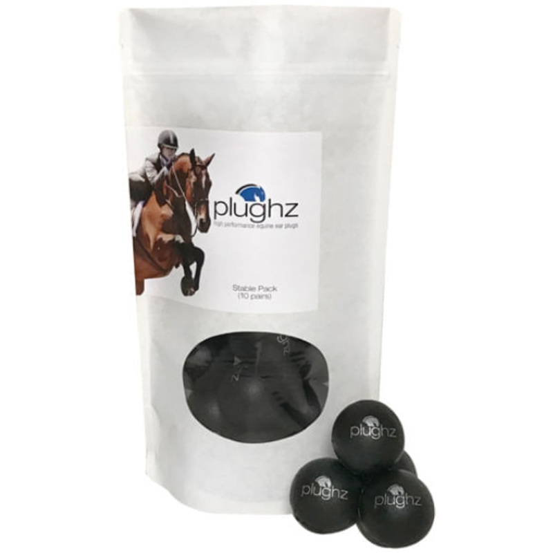 Plughz Equine Ear Plugs Stable Pack