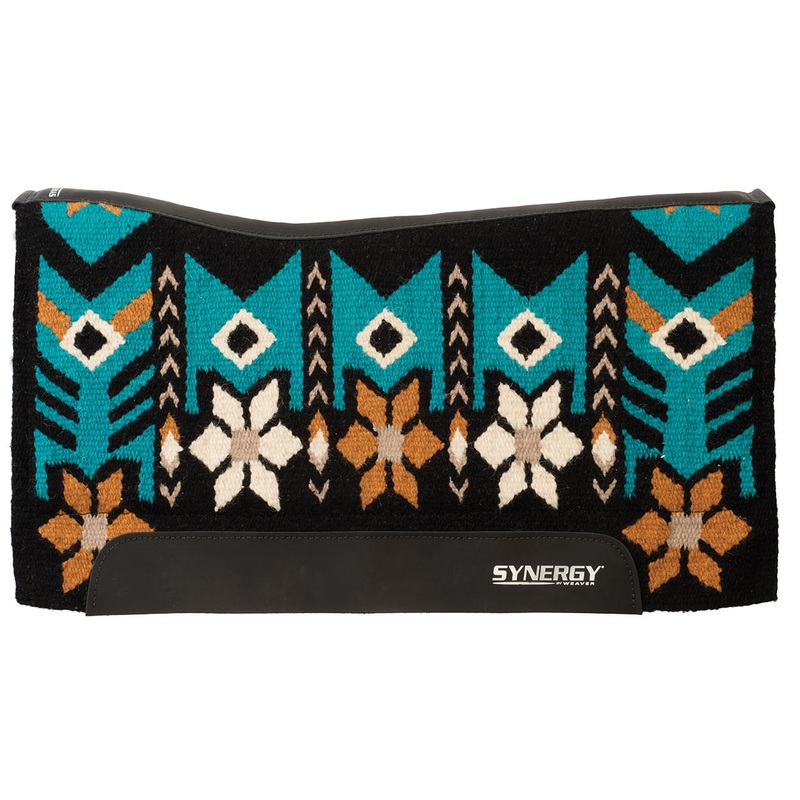 Synergy Contoured Performance Saddle Pad, Wildflower, 33 x 38