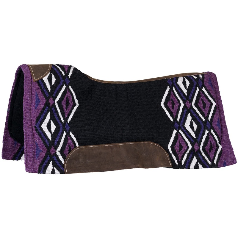 Tough1 Contoured Wool Pachanga Saddle Pad, 34 x 36